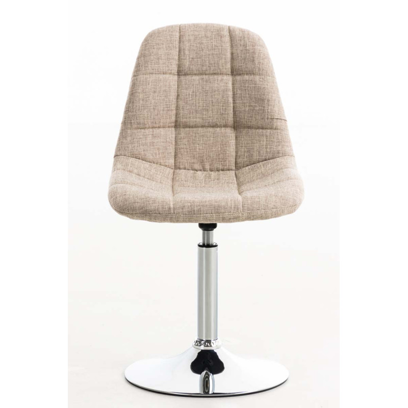 Poltrona Emil, tessuto crema