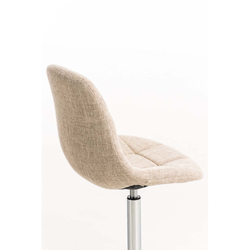 Poltrona Emil, tessuto crema