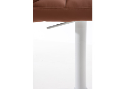 Tabouret de bar Damaso W marron clair