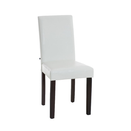 Silla de comedor Ina capuchino/blanca