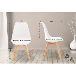 Cadeira de descanso Linares branca