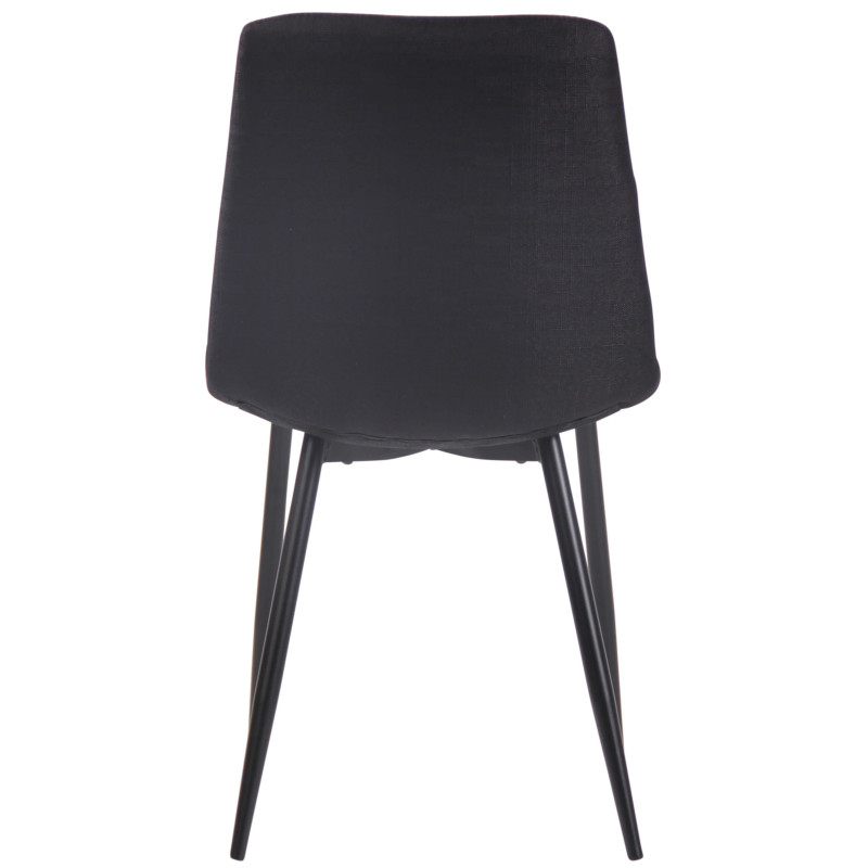 Chaise Telde, tecido preto