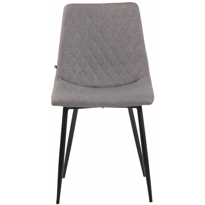 Silla Telde, tela gris