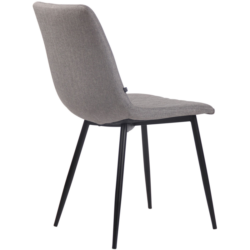 Silla Telde, tela gris