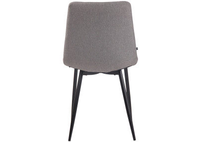 Chaise Telde, tissu gris