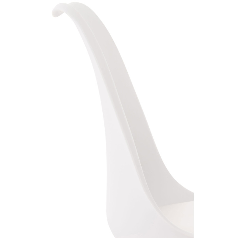 Conjunto de 4 cadeiras Linares brancas