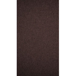 Sedia da pranzo Zadar, tessuto marrone scuro anticato