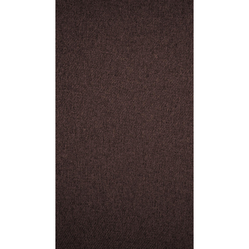 Sedia da pranzo Zadar, tessuto marrone scuro anticato