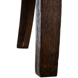 Chaise de salle à manger Zadar, tissu crème foncé antique