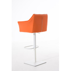 Tabouret de bar Damaso W orange