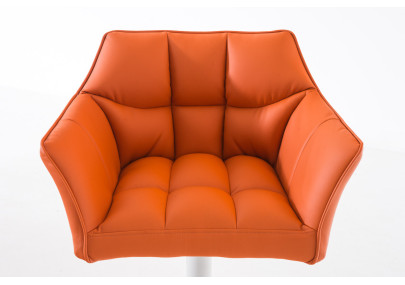 Tabouret de bar Damaso W orange