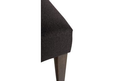 Cadeira de Jantar Lisburn, Tecido Preto