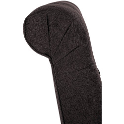 Sedia da pranzo Lisburn, tessuto nero