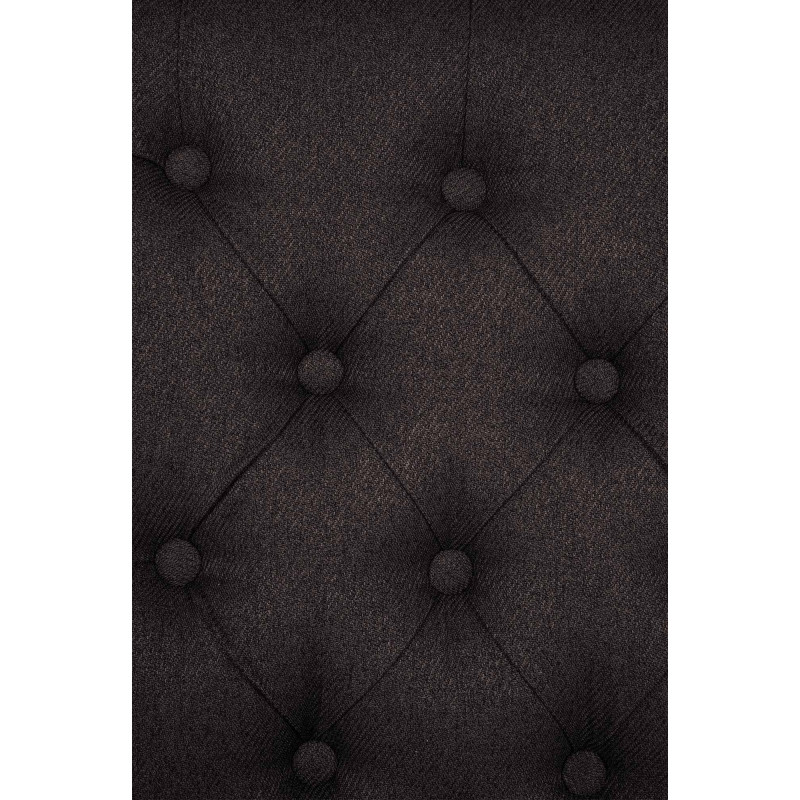 Sedia da pranzo Lisburn, tessuto nero