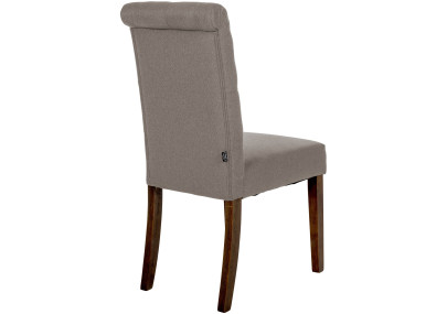 Silla de comedor Lisburn, tela topo