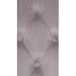 Silla de comedor Lisburn de terciopelo gris