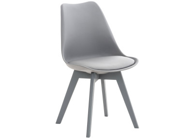 Sedia Linares, grigio/grigio