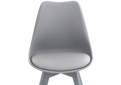 Sedia Linares, grigio/grigio