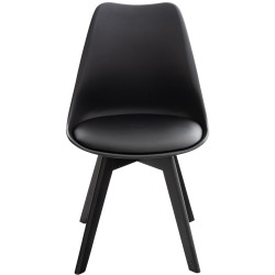 Chaise Linares, negro/negro