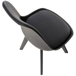 Chaise Linares, negro/negro