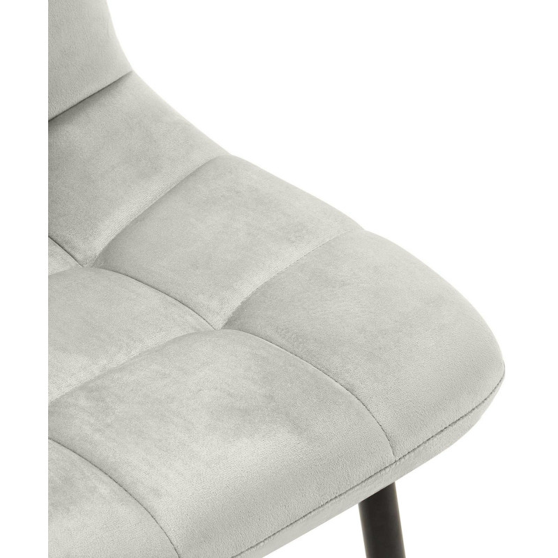 Sedia da pranzo Antibes grigia