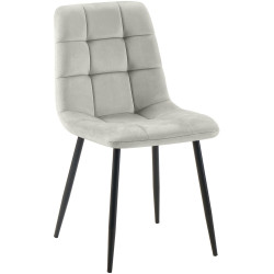 Sedia da pranzo Antibes grigia