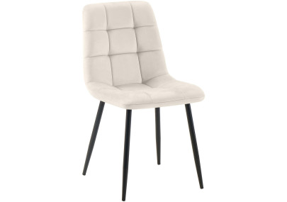 Cadeira de jantar Antibes branco creme