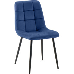 Sedia da pranzo Antibes blu