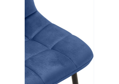 Chaise de salle à manger Antibes bleue