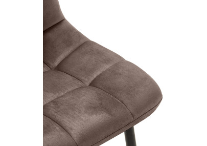 Silla de comedor Antibes marrón