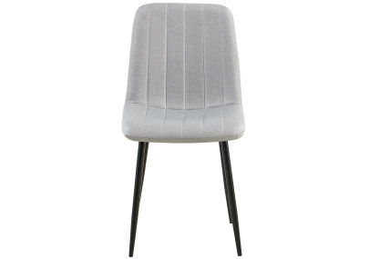 Chaise Dijon, tissu gris