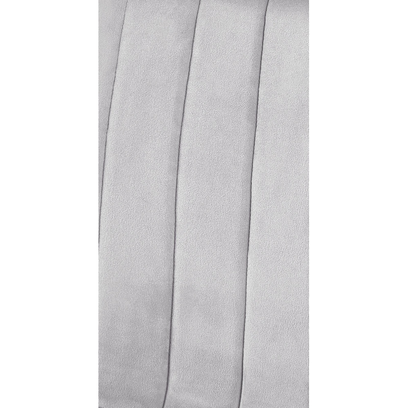 Poltrona Dijon, velluto, grigio