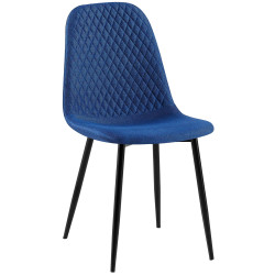 Silla Giverny, tela azul