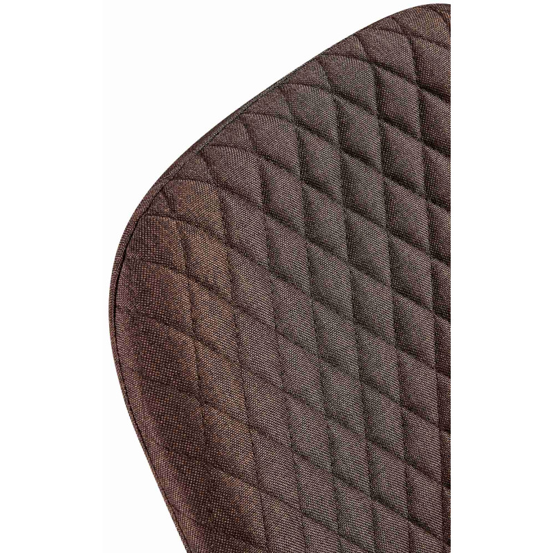 Sedia Giverny, tessuto marrone