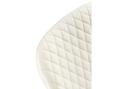 Poltrona Giverny, tessuto crema