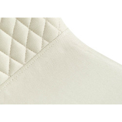 Poltrona Giverny, tessuto crema