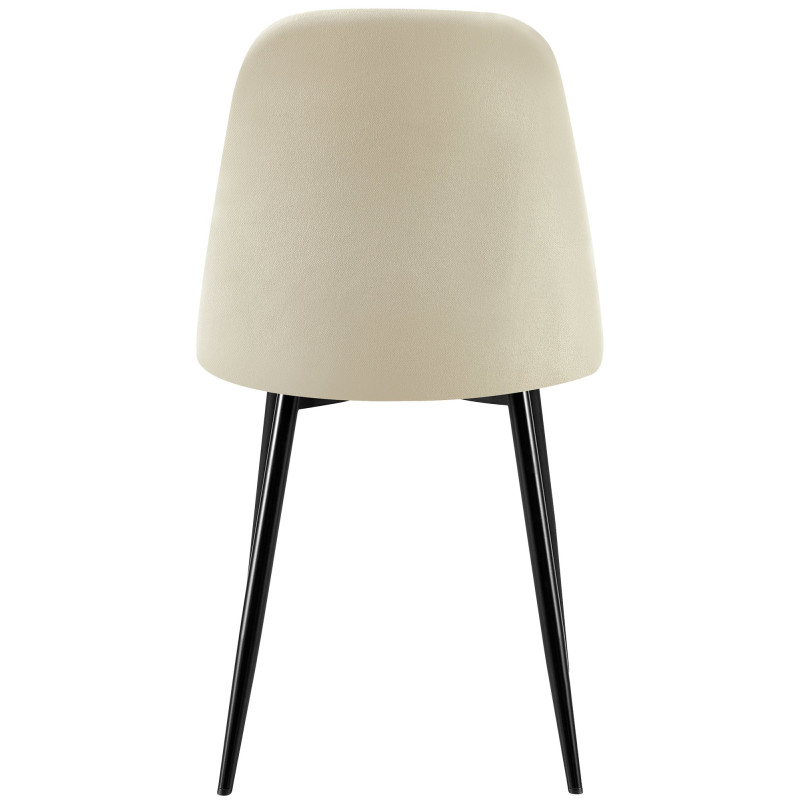 Poltrona Giverny, tessuto crema