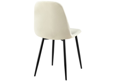 Fauteuil Giverny, tissu crème