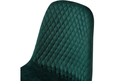 Fauteuil Giverny, velours, vert