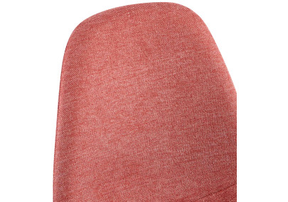 Chaise de salle à manger Napier, tissu orange