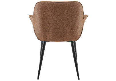 Chaise de salle à manger Roseville, tissu taupe