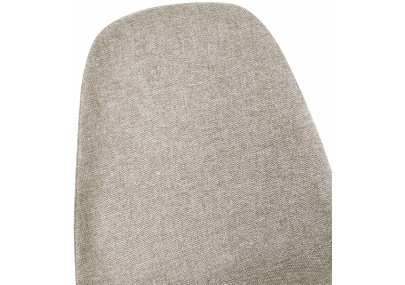 Ensemble de 4 chaises de salle à manger Napier, tissu crème
