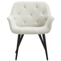 Sedia da pranzo Langford, tessuto beige