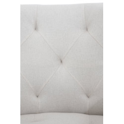 Sedia da pranzo Langford, tessuto beige