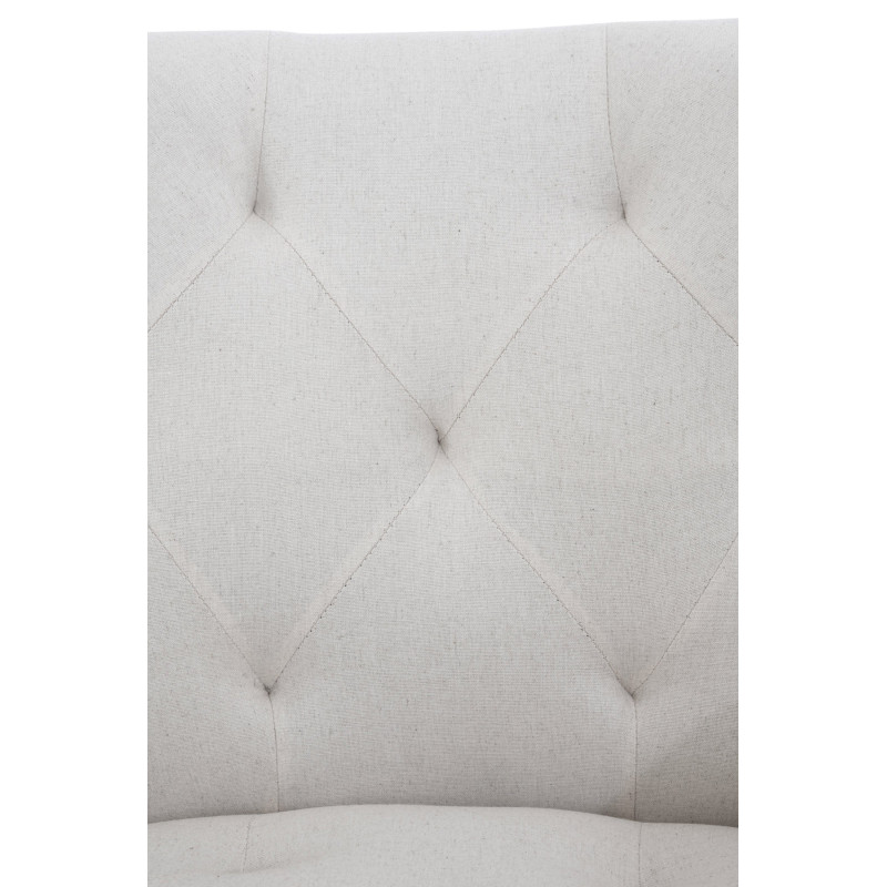 Sedia da pranzo Langford, tessuto beige