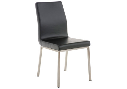 Conjunto de 2 sillas de comedor Colmar negras