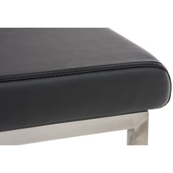 Conjunto de 2 sillas de comedor Colmar negras