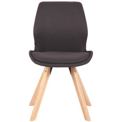 Sedia Luna, tessuto nero