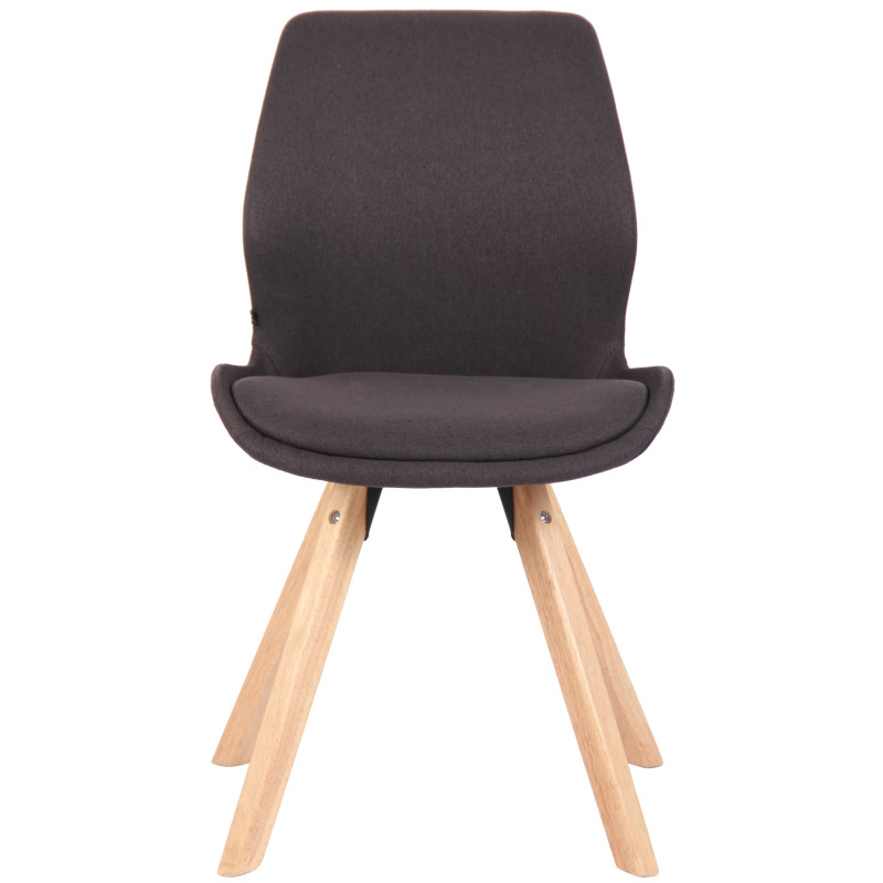 Sedia Luna, tessuto nero