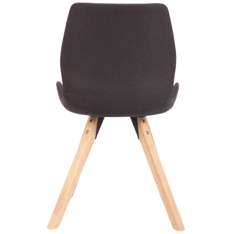 Sedia Luna, tessuto nero